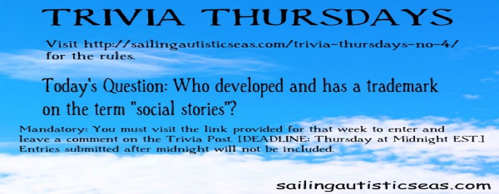 Trivia Thursdays No 4 Sailing Autistic Seas